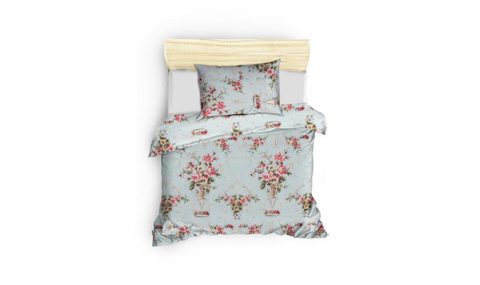 L'essentiel linge de maison Juego de funda de edredón individual - Mint L'essentiel linge de maison Juego de funda de edredón individual - Mint